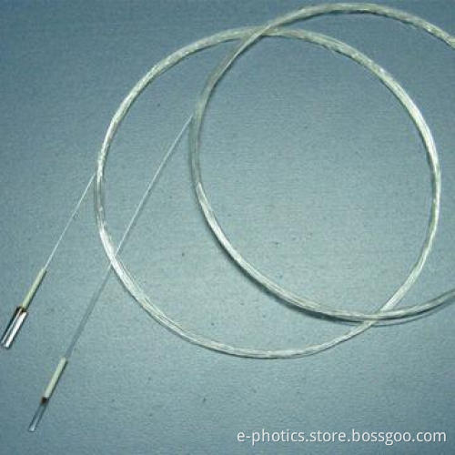 Optical MM/SM Fiber Pigtail with High Return Loss